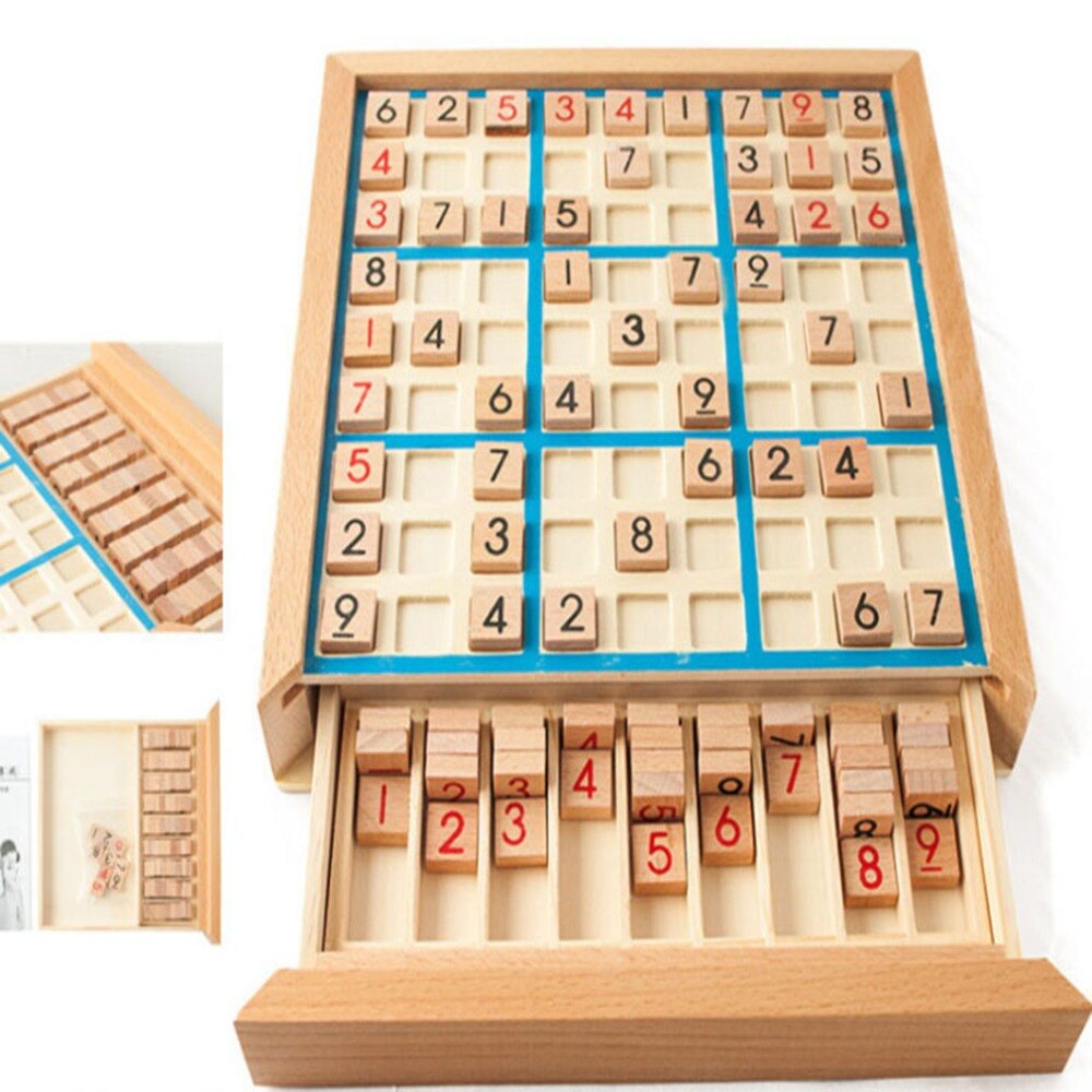 Bästa barn sudoku schack bok internationell dam fällbara spelbord leksak lärande &amp; utbildning pussel leksak