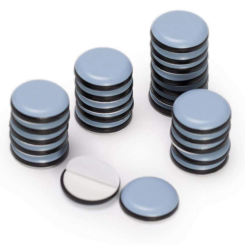 Furniture Legs Slider Pads Self-Adhesive Anti-abrasion Floor Protector Easy Move Heavy Table Sofa Glides Mat Home Supplies