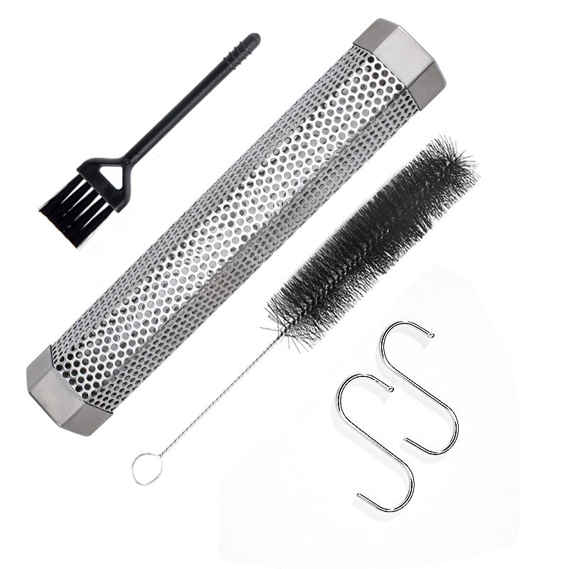 12 inchs premium Pellet Smoker Tube, Portable 304 Stainless steel smoker tube for Any Grill: Default Title