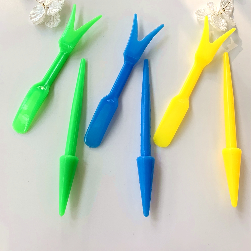 Seedling Transplanting Device Set Fairy Garden Accessory Succulent Plant Sapling Puller Cactus Pot Hole Puncher Moving Tools