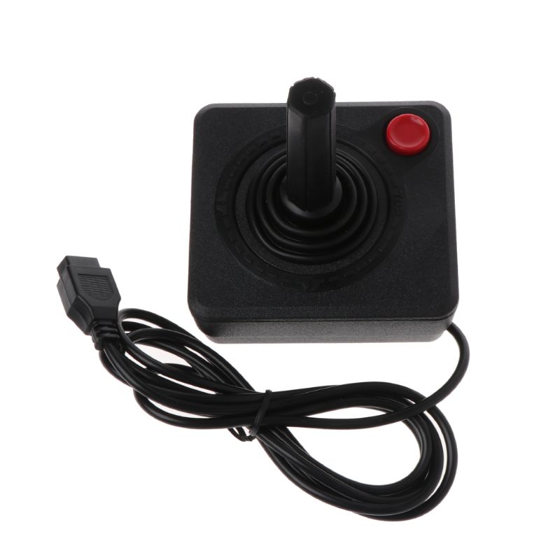 Retro Classic Controller Gamepad Joystick for atari 2600 Game Rocker With 4-Way Lever And Single Action Button L41E