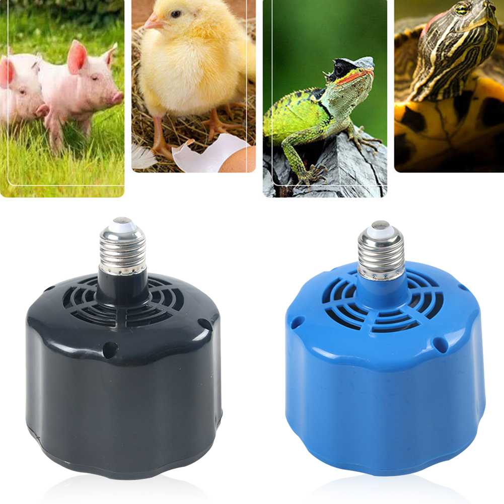 Lâmpada de aquecimento para aves, lâmpada de cultivação para frango, suprimentos para animais domésticos, controlador de temperatura, luz quente para aves