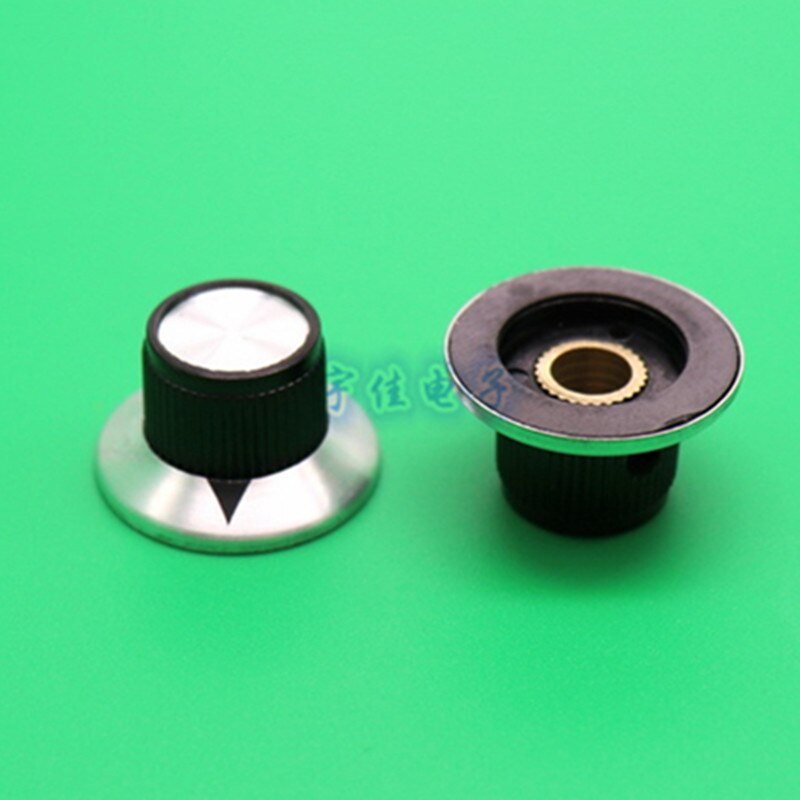 5 Piece 23.5 * 14mm triangle indicator knob potentiometer knob instrument meter adjustment switch round shaft 6mm