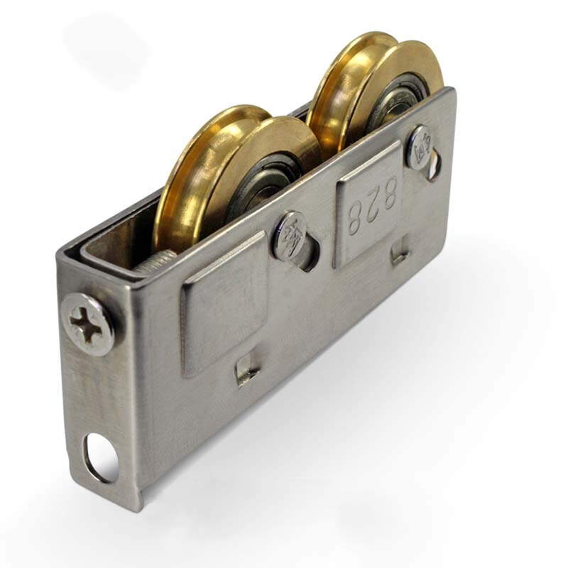 828-Type Schuifdeur Plastic Wiel Staal Venster Katrol Concave Gedempt Roller Huishoudelijke Hardware Deel