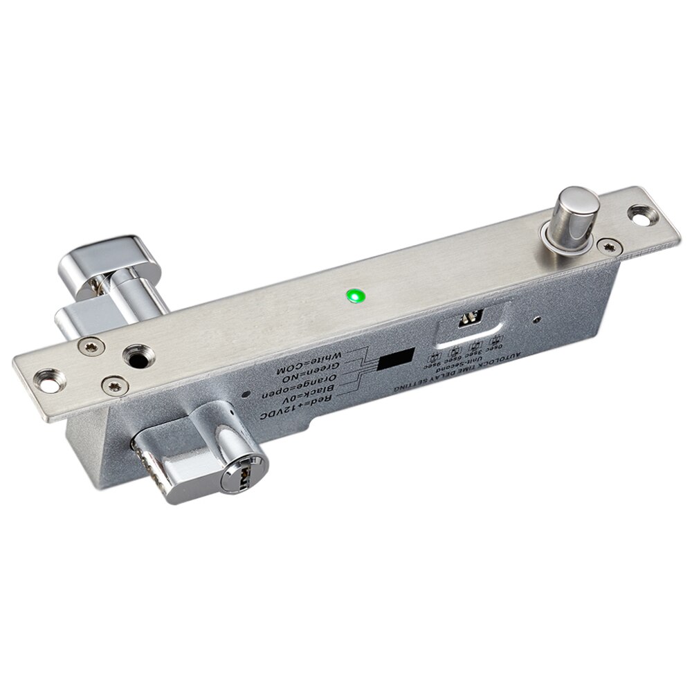 Electronic Door Lock Electric Mortise Bolt Lock Mortise lock Time Delay NO Fail secure sturdiness electric bolt with cylinder