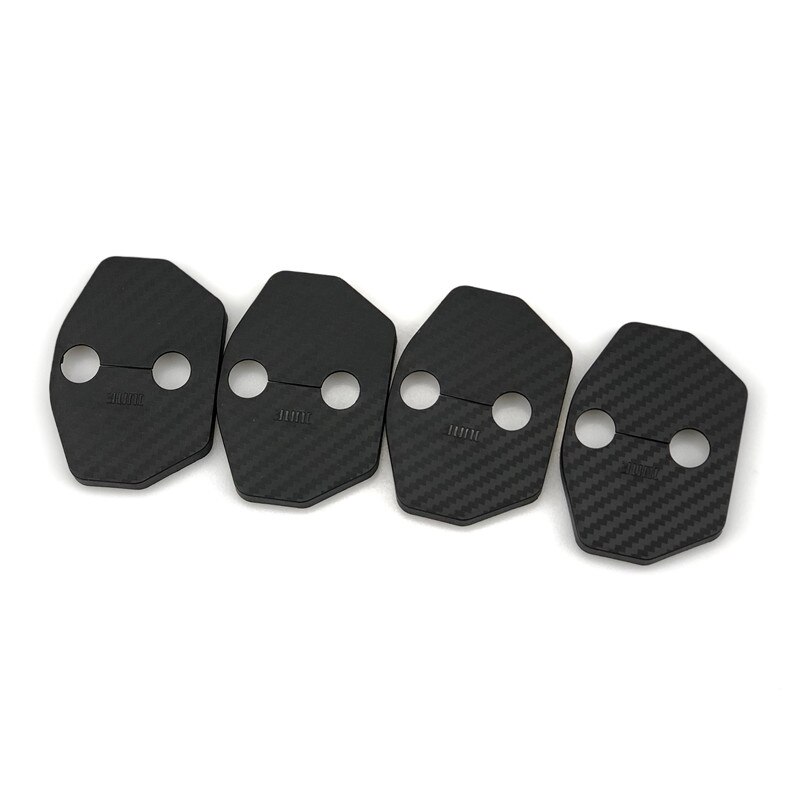 1pcs Car Styling Door lock waterproof Cover case for Mini One Cooper Fun R55 R56 PACEMAN COUNTRYMAN: 4pcs