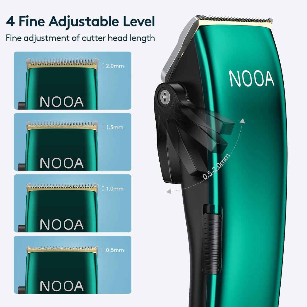NOOA Men's Hair Clipper Hair Trimmers for men haircut machine Hair cutting machine man Beard
