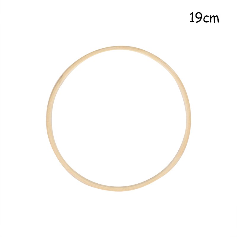 10-40cm Holz & Eisen goldene Kranz garland Hochzeit dekoration Baby dusche Floral kranz Braut hoop Home garten party blume decor: wood hoop 19cm