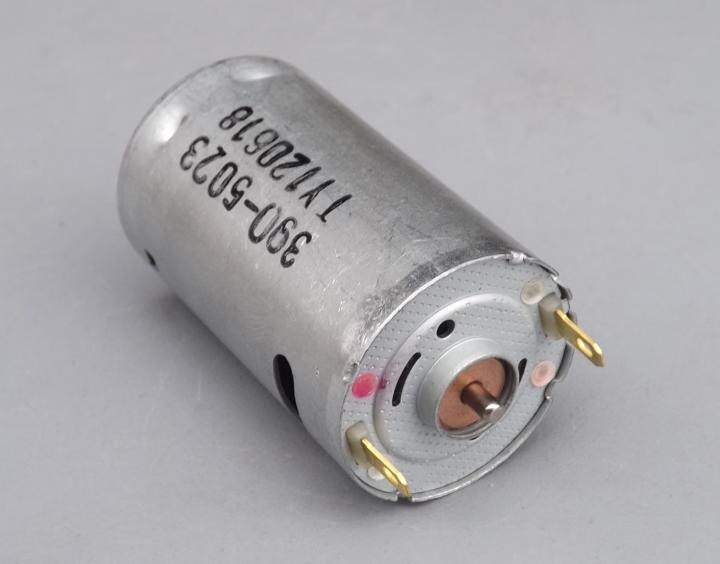 DC 6V - 12V 1A 390 Magnetic DC Motor 18000 - 35000 RPM High Speed Great Torsion for Baby Car / Remote control model aircraft