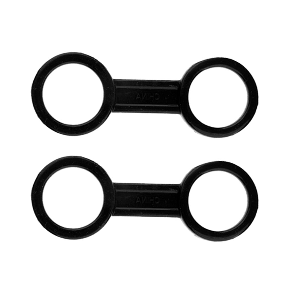 MagiDeal confezione da 2 fermi per custode per Snorkeling in Silicone a doppio anello per immersioni subacquee maschera per Snorkeling Snorkel Keeper