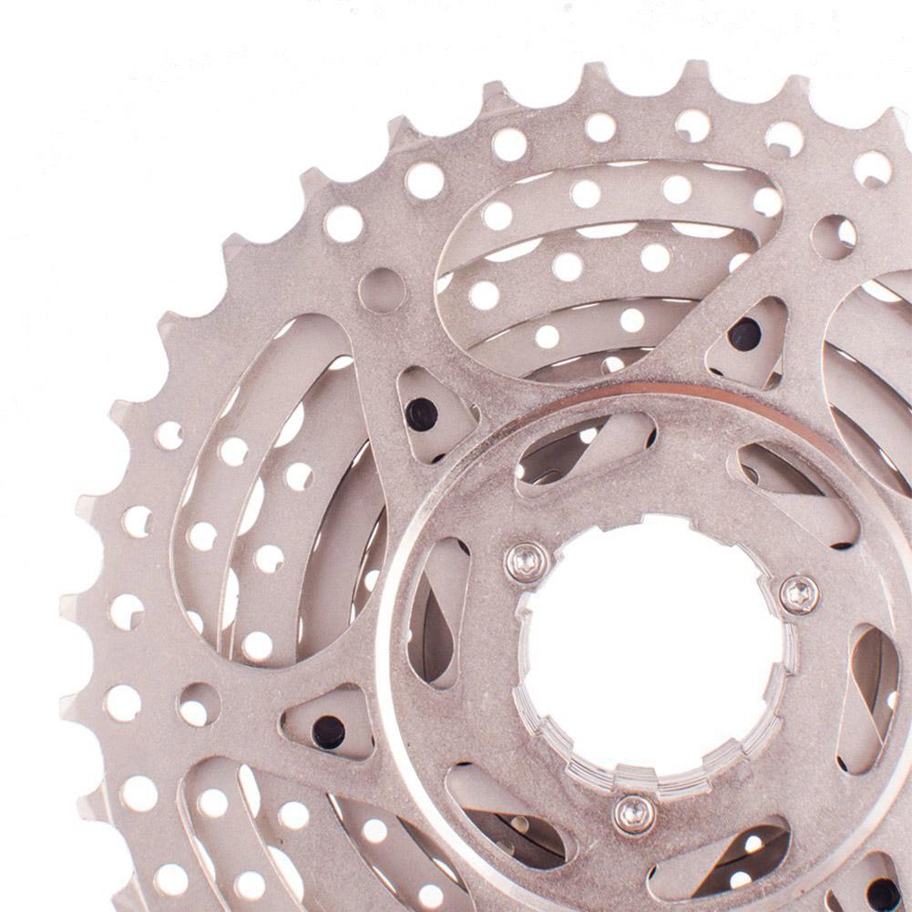 Mtb 10 S Freewheel 10 Speed Cassette 11-36T Zilver Stalen Vliegwiel Voor Onderdelen Fietsen Mountainbike Fiets deel