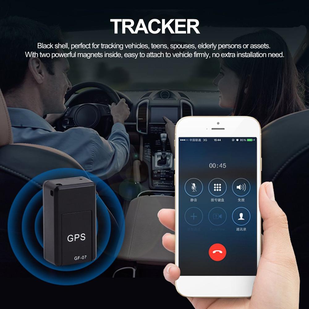 Ac 110-220V 50/60Hz GF07 Magnetische Auto Tracker Gps Real Time Tracking Locator Apparaat Magnetische tracker Real-Time Voertuig Locator