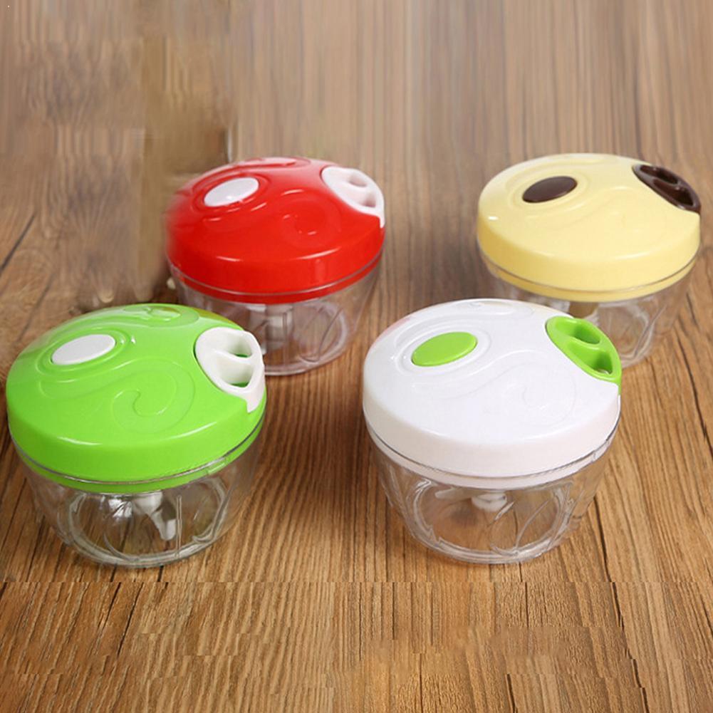 Manual Fruit Vegetable Chopper Hand Twist Pull Food Cutter Shredder Nuts Cutter Grinder Onion Mincer Garlic Kitchen Accesso E9C4