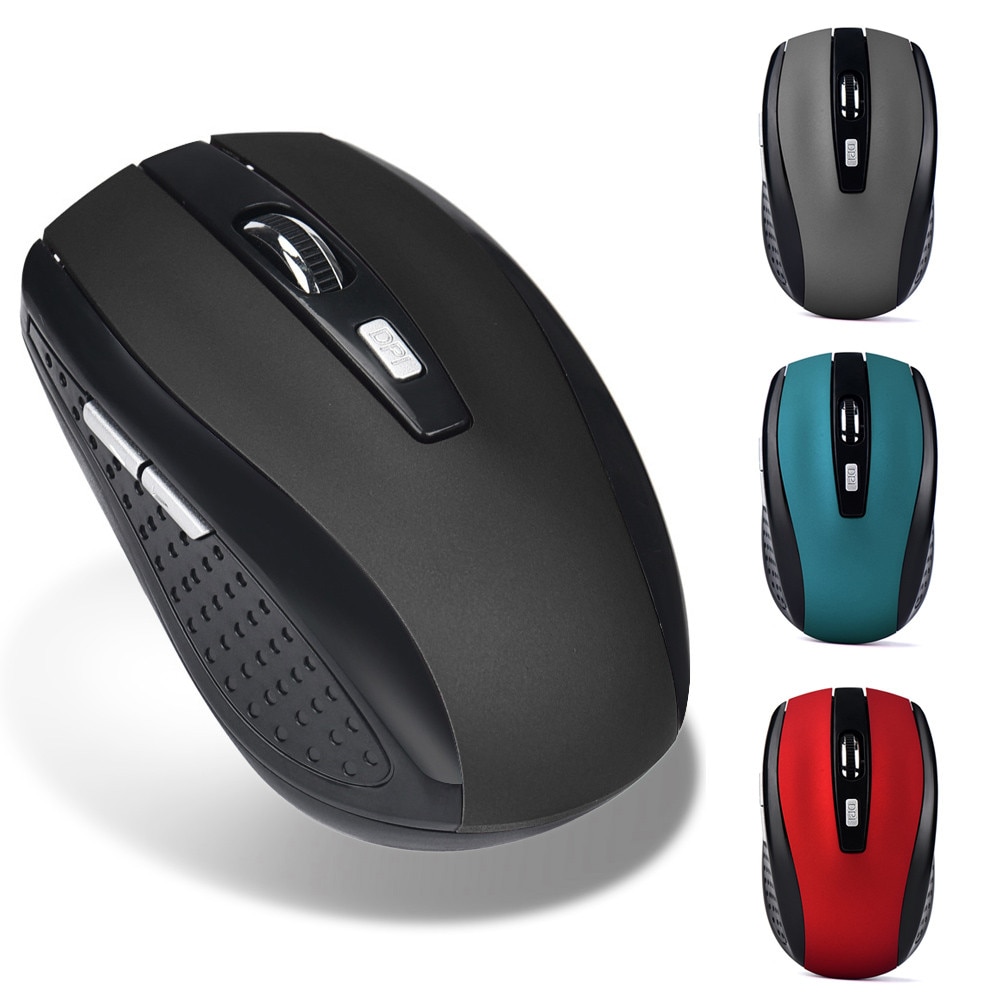 Souris Pro Gaming sans fil USB 2.4GHz, récepteur ergonomique et silencieux pour ordinateur PC de bureau et Portable, accessoires
