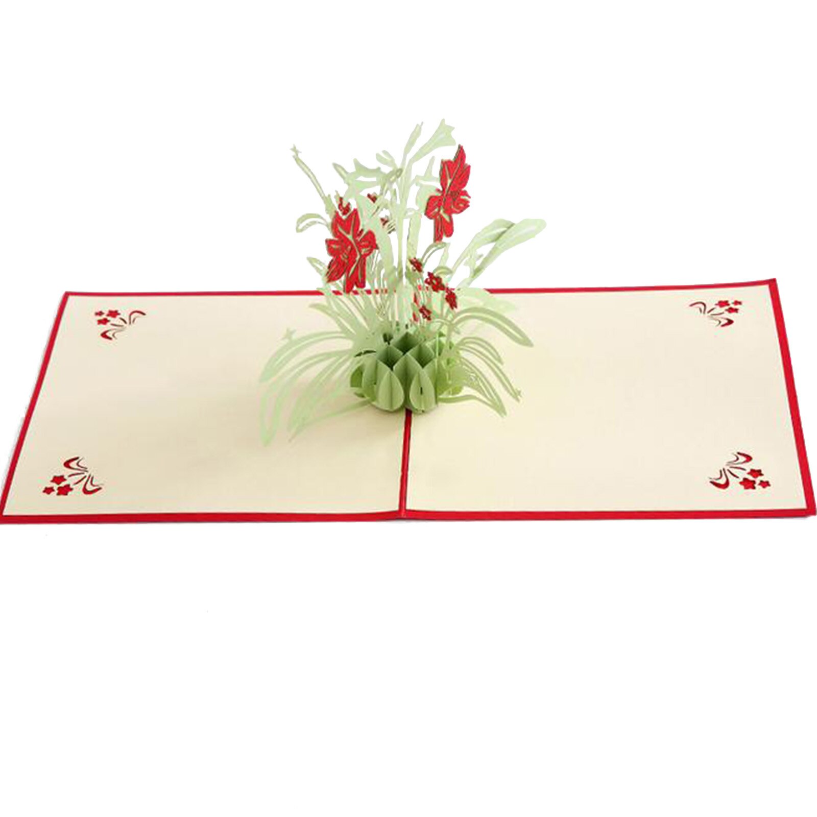 3D Handmade Paper Greeting Card Blessing Card Wedding Aniversary Invitations Greeting Cards Valentine's Day Card: E