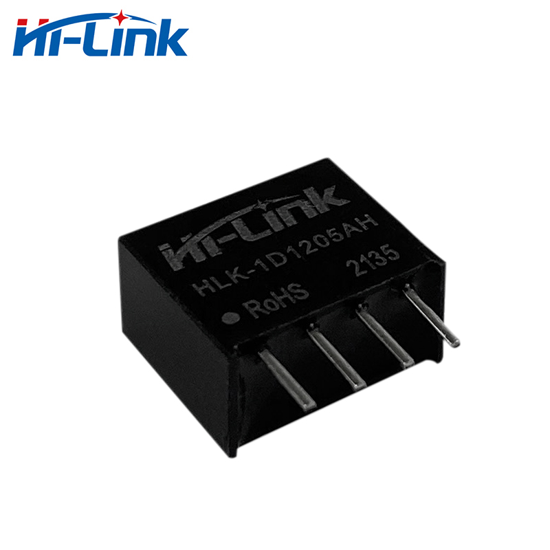Hi-Link 30pcs 1W 12V 0.2A output dc dc power supplies Input HLK-1D1205AH efficiency isolated dc dc power module