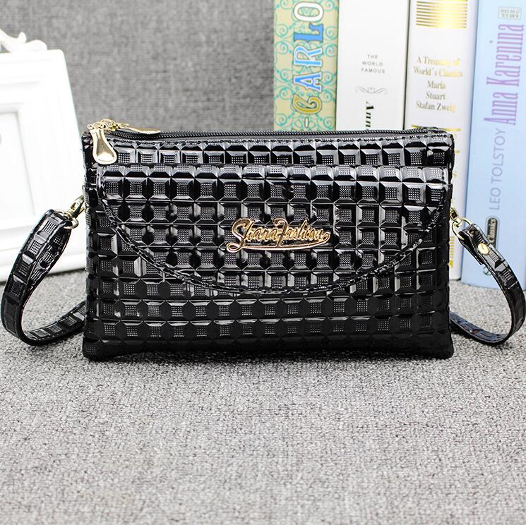 Shoulder Bag Handbags Women Ladies Party Purse Famous Crossbody Shoulder Messenger Bags: Black