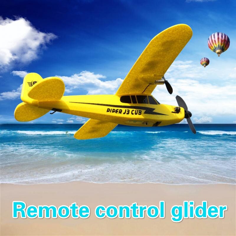 Dual-purpose Remote Control Airplane Glider Airplane Model Outdoor Remote Control Glider Two-way Fixed Wing Children's
