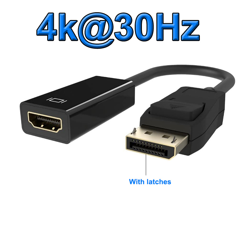 DisplayPort to HDMI 2.0 Adapter Cable 4K 60Hz DisplayPort 1.4 to HDMI 2.0 adapter for PC laptop to HDMI out 4K DP to HDMI: Other