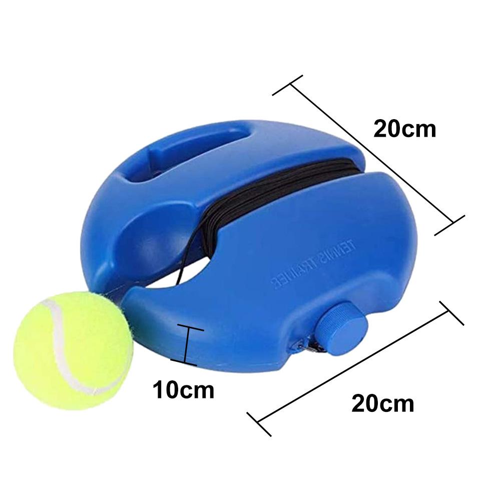 1Pc Portable Self-Studie Praktijk Tennis Trainer Base Rebound Bal Training Tool Plint Speler Voor Outdoor Practice Tool