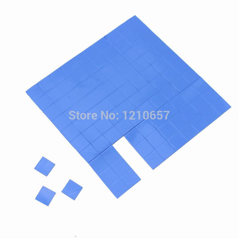 1000Pcs Thermal Pad 10mmx10mmx 1mm 2mm Thickness GPU CPU Heatsink Cooling Conductive Silicone Pads
