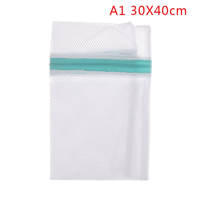 1Pcs Wash Laundry Bag Clothes Foldable Care Protection Mesh Mesh Clothes Wash Bag Bra Wash Bag: 1