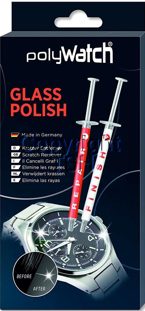 Polywatch Hoge Tech Glas Polish - Scratch Remover/Reparatie Smartphone Schermen Horloges 1 Set