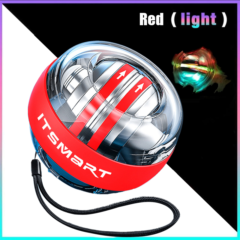 Samorozruchowy żyroskop Powerball żyroskop moc piłka ręczna robić rozluźniania mięśni ramię nadgarstek zmuszać trener sprzęt robić ćwiczeń marka oryginał gorący: czerwony z lekki