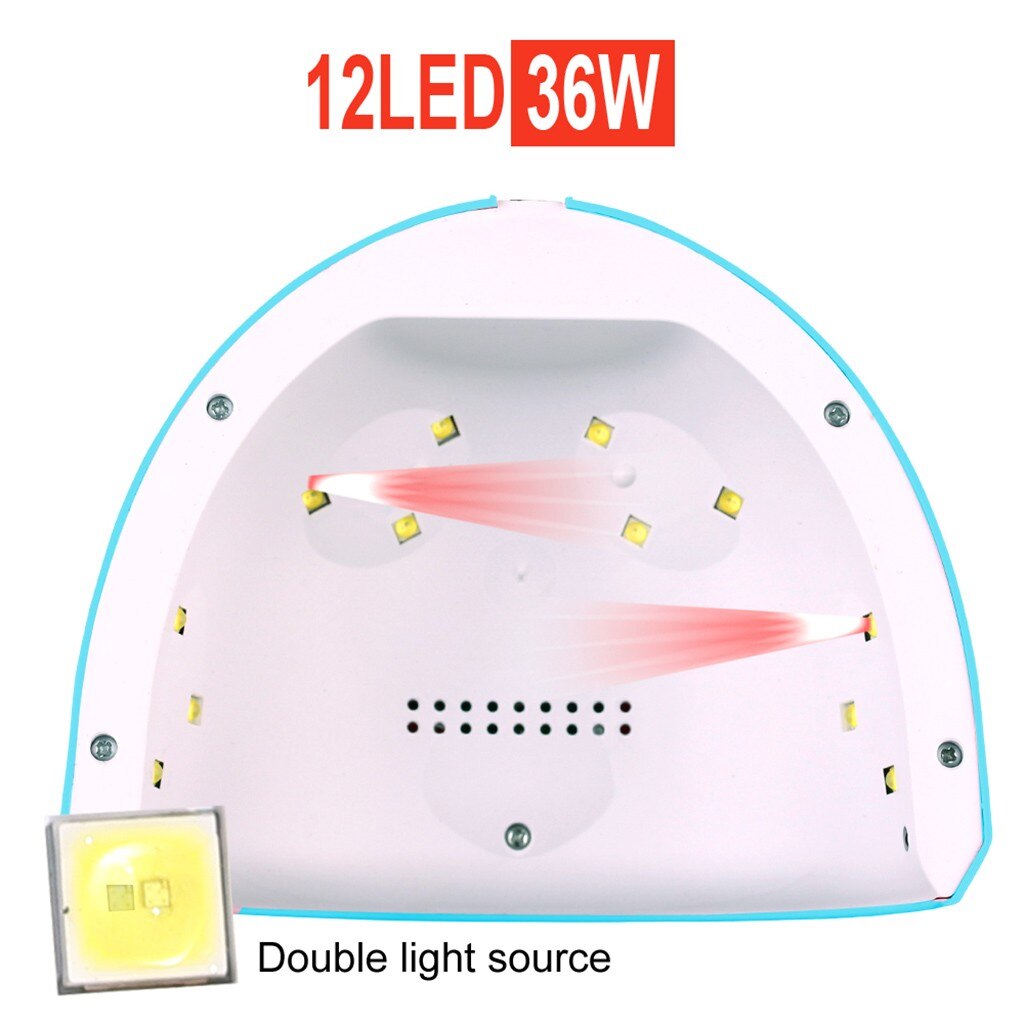 Uv Led Lamp Voor Nagel Droger 36 W Intelligente Inductie Usb Power Droog Snel Nail Lamp Nail Droger Voor Gel vernis Led