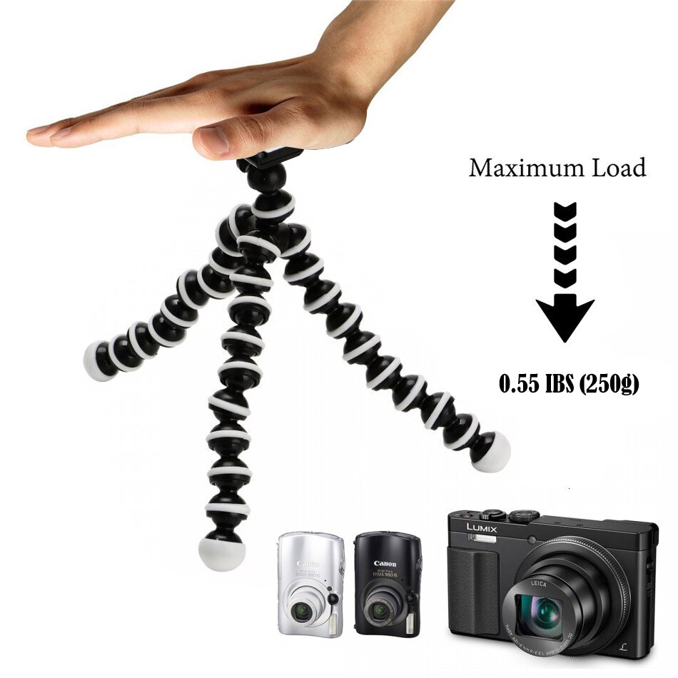 Mini Flexibele Octopus Statief Voor Mobiele Telefoon Samsung Xiaomi Huawei Iphone Actie Camera Voor Gopro Sjcam Yi Universele Houder