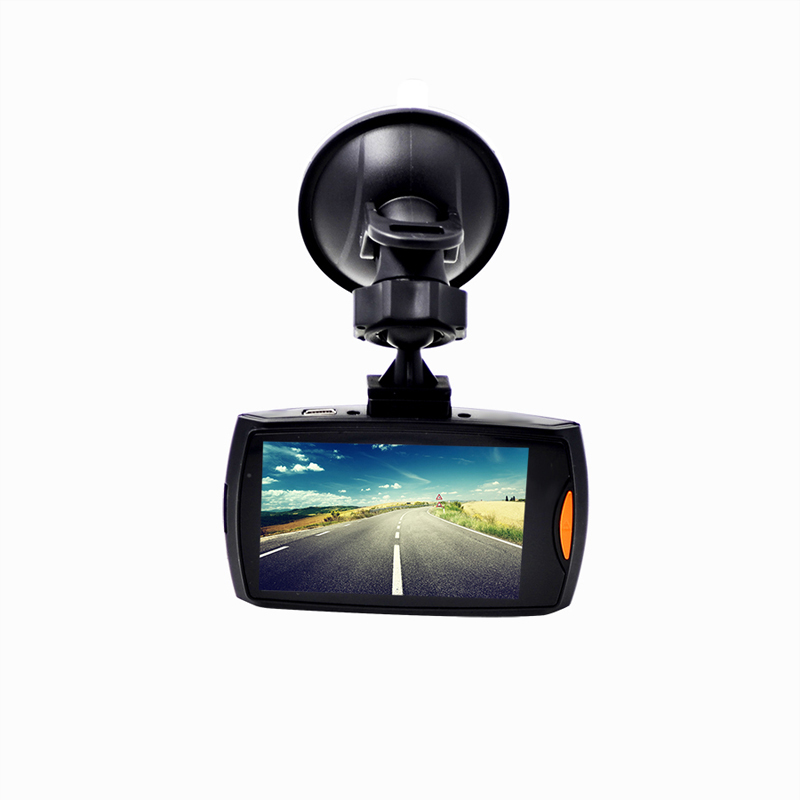 Fuld  hd 1080p bil dvr 2.7 tommer ips skærm bilkamera dual lens dash cam videooptager nattesyn g-sensor registrator