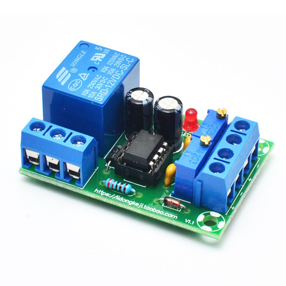 12V DIY Electric Accumulator Controller Storage Battery Stable Intelligent Protection Module Portable Lightweight