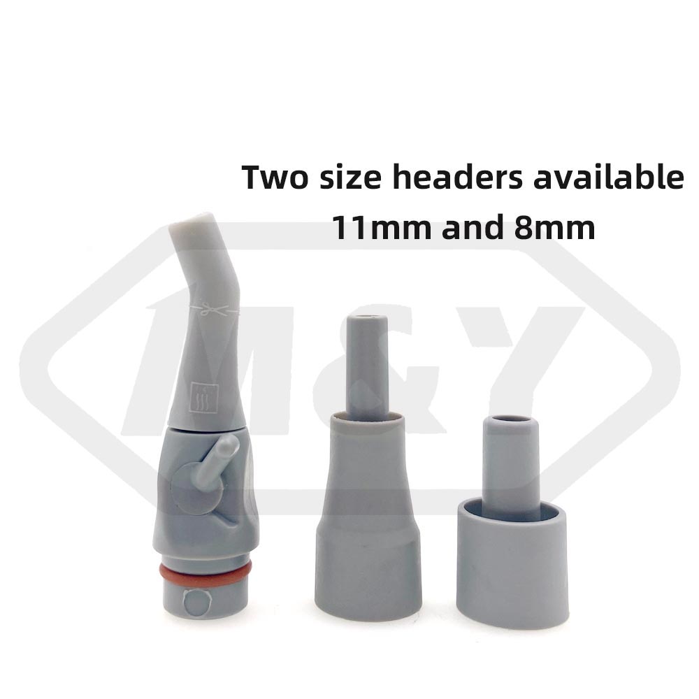 Dental Speekseluitwerper Zwakke Zuig Adapter Kleppen Met Siliconen Hoofd Tanden Whitening Neus