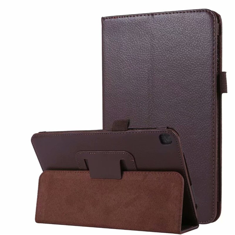 Smart Case For Samsung Galaxy Tab A 8.0" inch Tablet SM-T290 T295 T297 PU Leather Cover Case T290 Protective Case Funda: 02 Brown