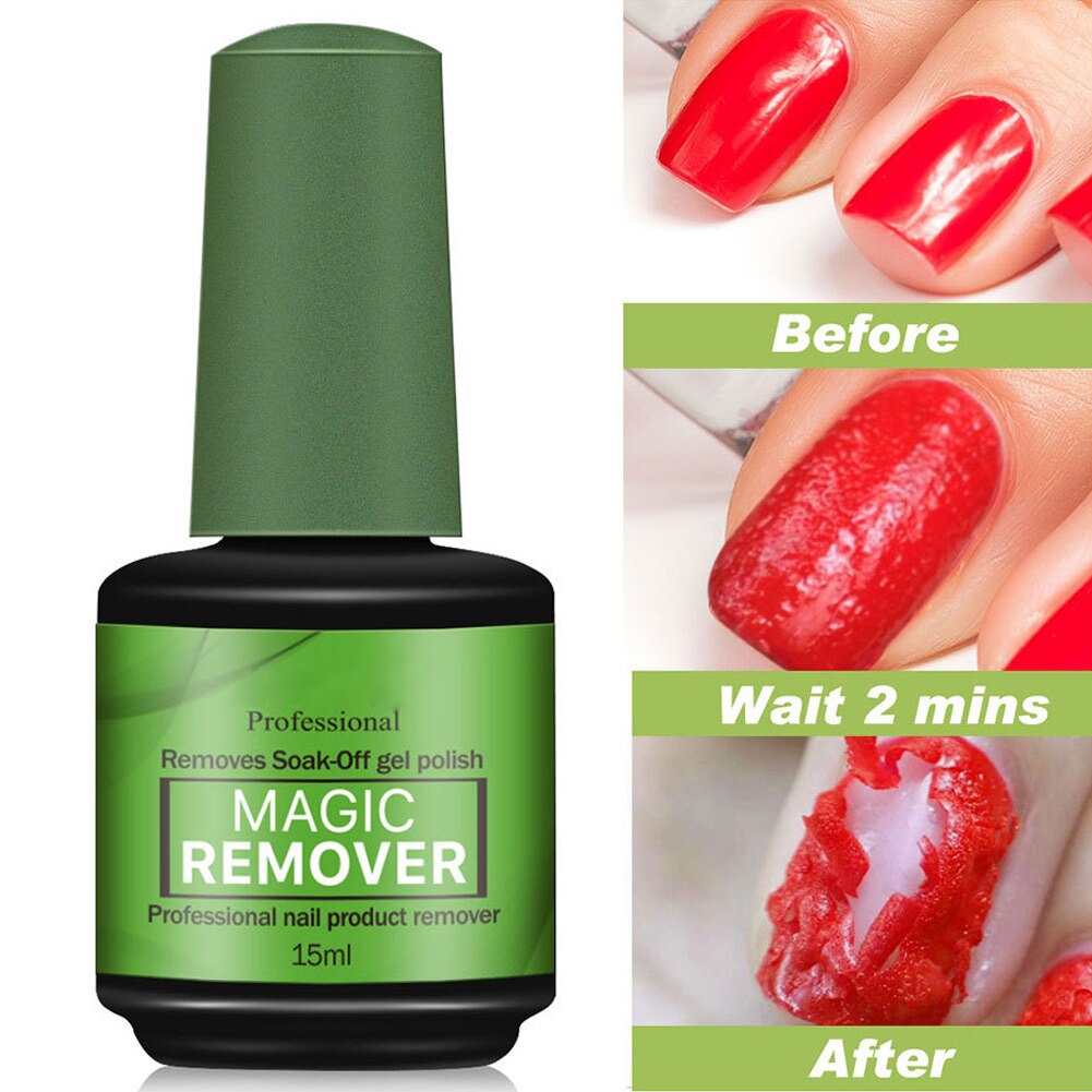 Nagellak Remover Snel Soak-Off Professionele Niet-irriterend 15 Ml @ ME88