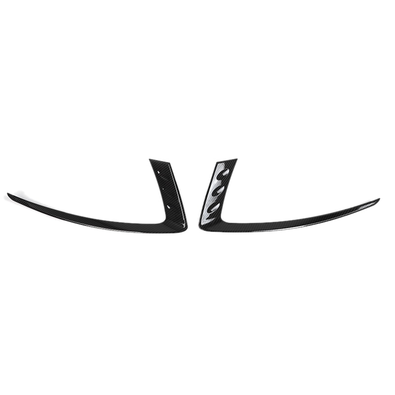 for Jeep Grand Cherokee Carbon Fiber Front Head Light Lamp Eyelid Cover Trim Decoration Strip