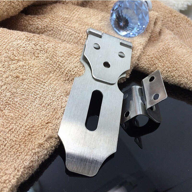 Stainless steel door latch can be added padlock cabinet door door door latch door nose old padlock buckle