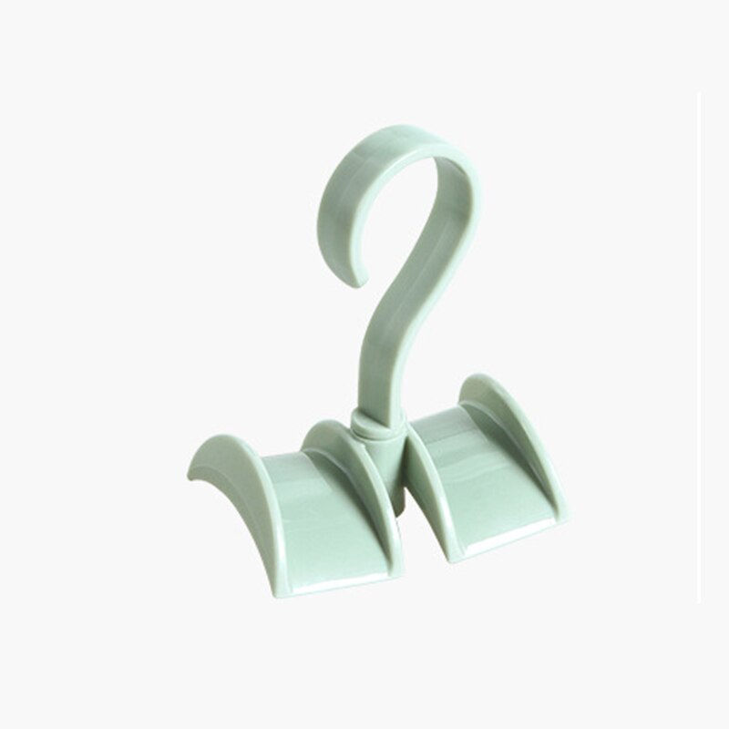 Multi-Function Bag Storage Rack 360 Degree Rotating Hanger Closet Storage Organizer Hook for Handbag Scarf Tie Rack Holder: Green