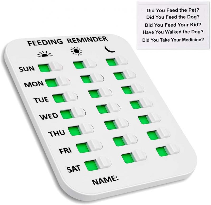 Feeding Record Card A Record Card For Children And The Elderly Dog Feeding Chart