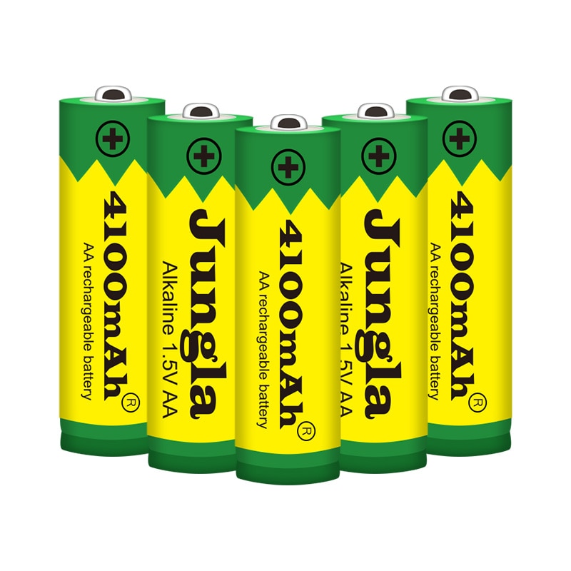 Pilas AA recargables para juguetes de linterna, 2-20 piezas, 1,5 V, AA, 4100mah, reloj, reproductor de MP3, baterías de repuesto,