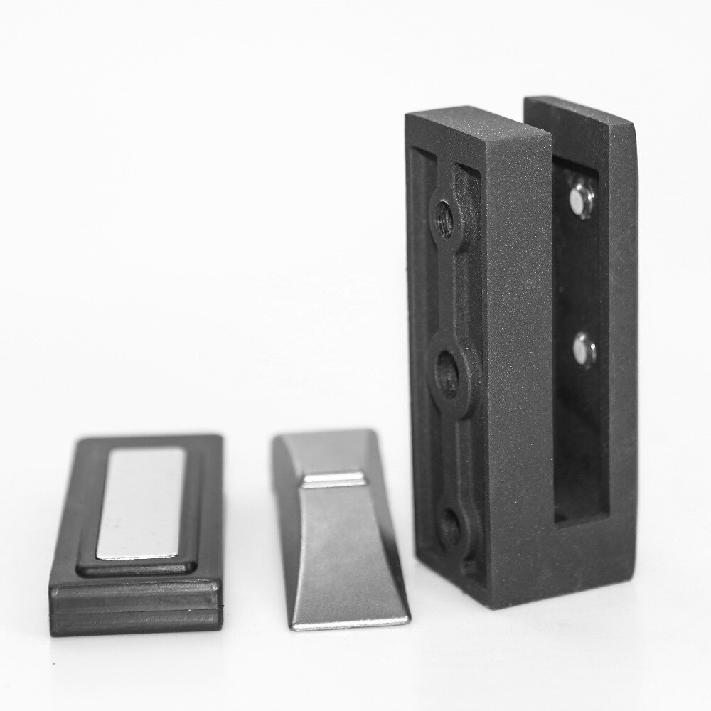 Stainless Steel 316 2205 Matt Black Frameless Glass Balustrade Staircase Railing Wall Mounted Spigot