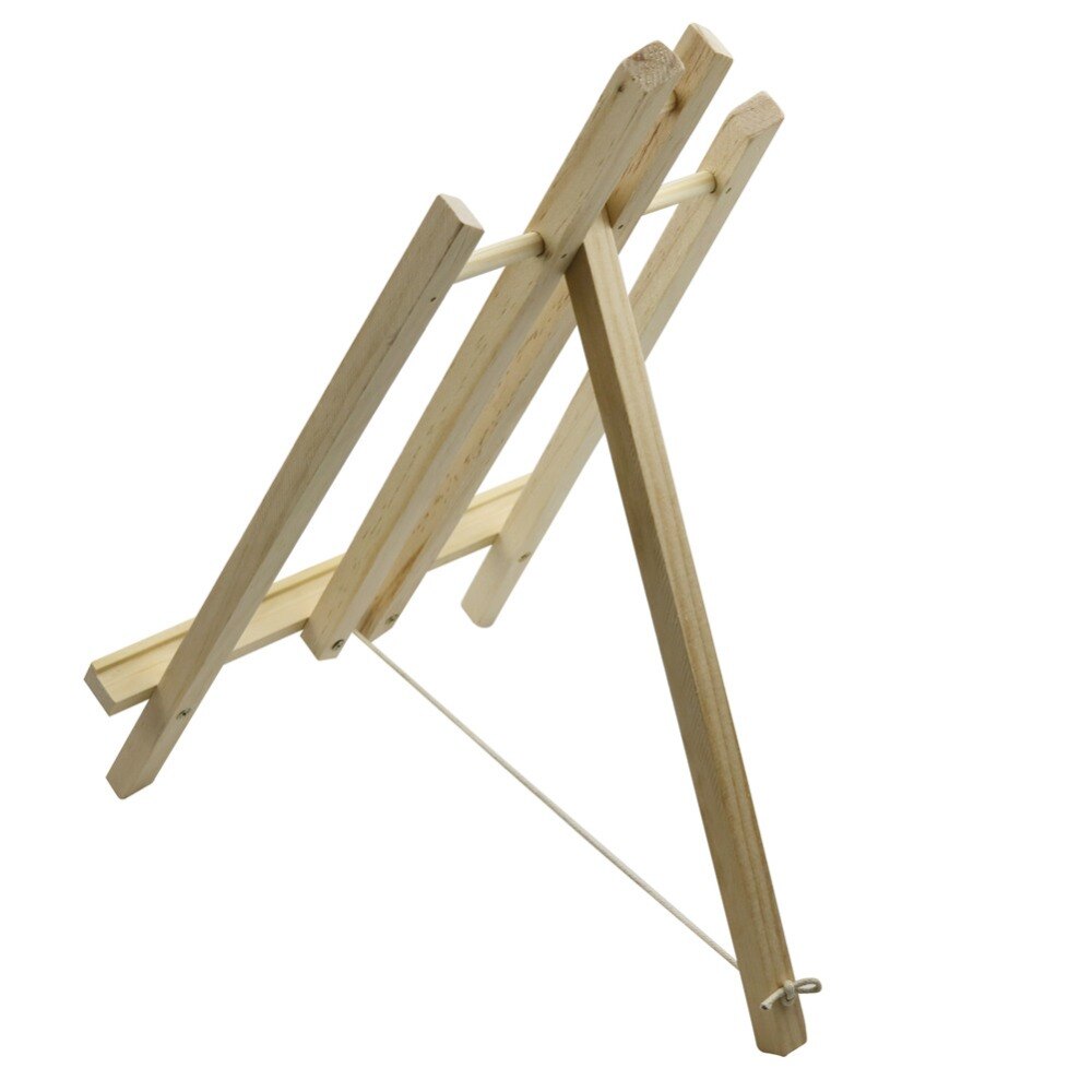 1 pcsTrapezoid drawing board solid wood easel drawing board wooden sketch easel artist use party decoration art supplies wooden