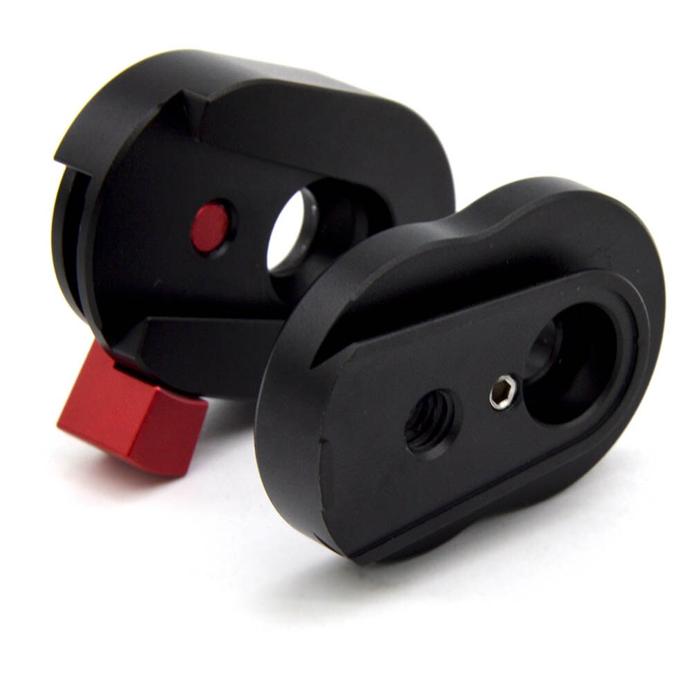 Mini Field Monitor Quick Release Plate for LCD Monitor Magic Arm LED Light Camera Camcorder Rig DU55