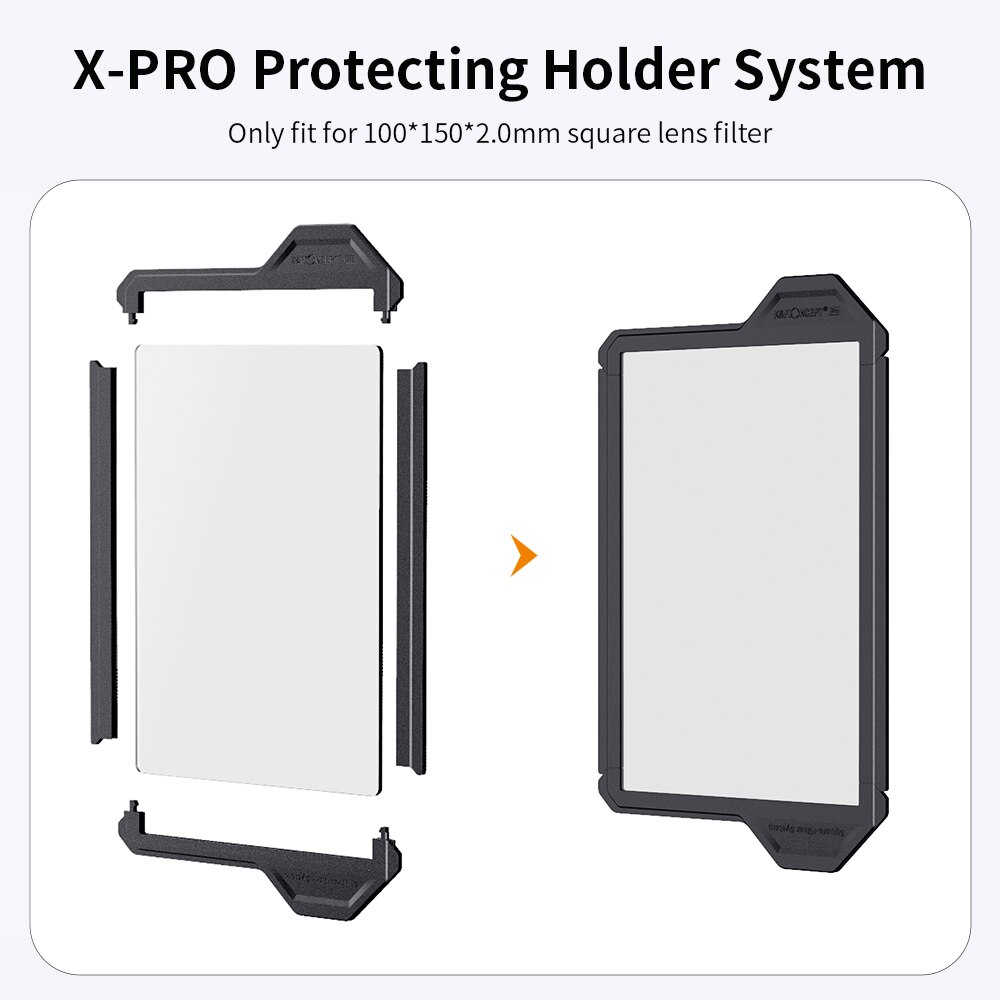 K&amp;F CONCEPT 100*150mm Lens Protection Bracket 2pcs Nano-X Pro Series