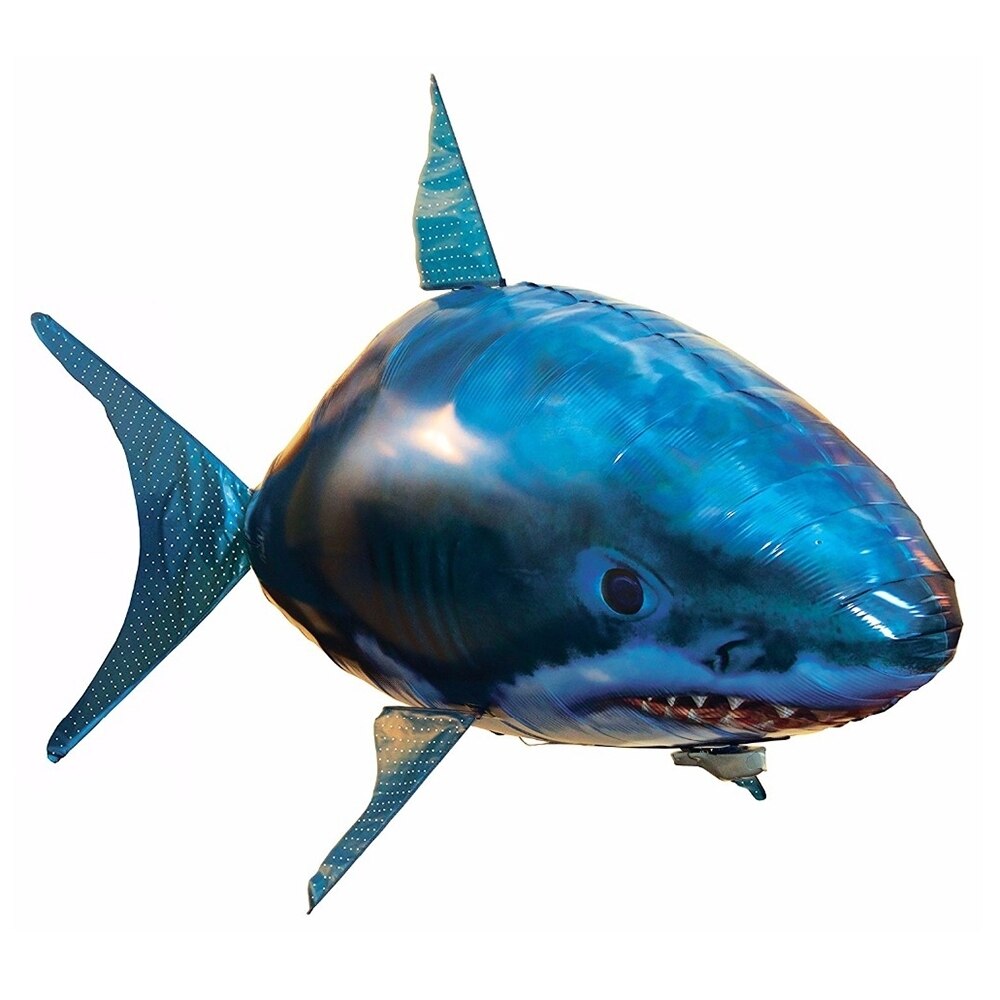 Shark Remote Control Toys Fly Air Balloon Animal Air Swimming Fish RC Toy Infrared RC Clown Fish Toy Party Decoration
