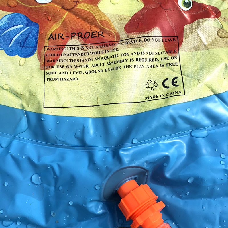 Opblaasbare Spray Water Kussen Kids Zomer Spelen Water Mat Gazon Games Pad Sprinkler Speelgoed Outdoor Bad Zwemmen Zwembad 100/130/150/170