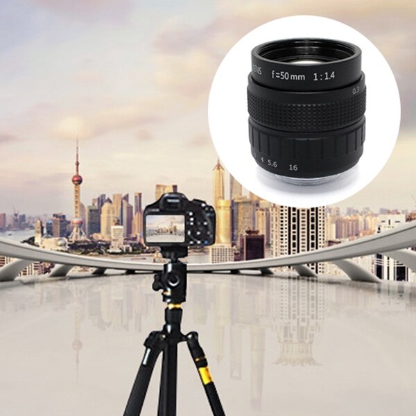 50mm 2/3 Manual Aperture Photographic Equipment Lens Industrial Lens CCTV LENS Camera Accessories