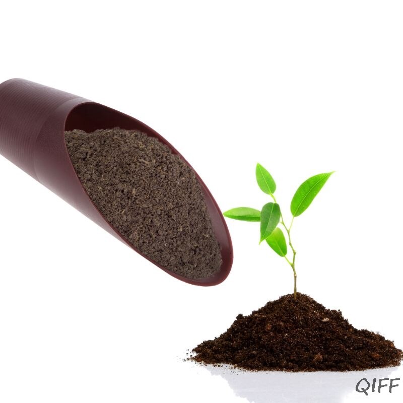 Mini pala de suelo de planta carnosa, herramienta de jardín, pala de plástico y pala, herramienta de jardín, pala de cubo, pala con cilindro de cultivo en maceta