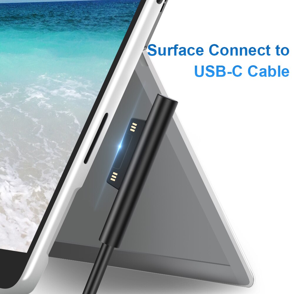 KingMa 65W Microsoft Surface Pro 7 ładowarka do laptopa GaN zasilacz przenośna ładowarka ścienna podróżna do powierzchni Pro 3/4/5/6/7/8/X/GO