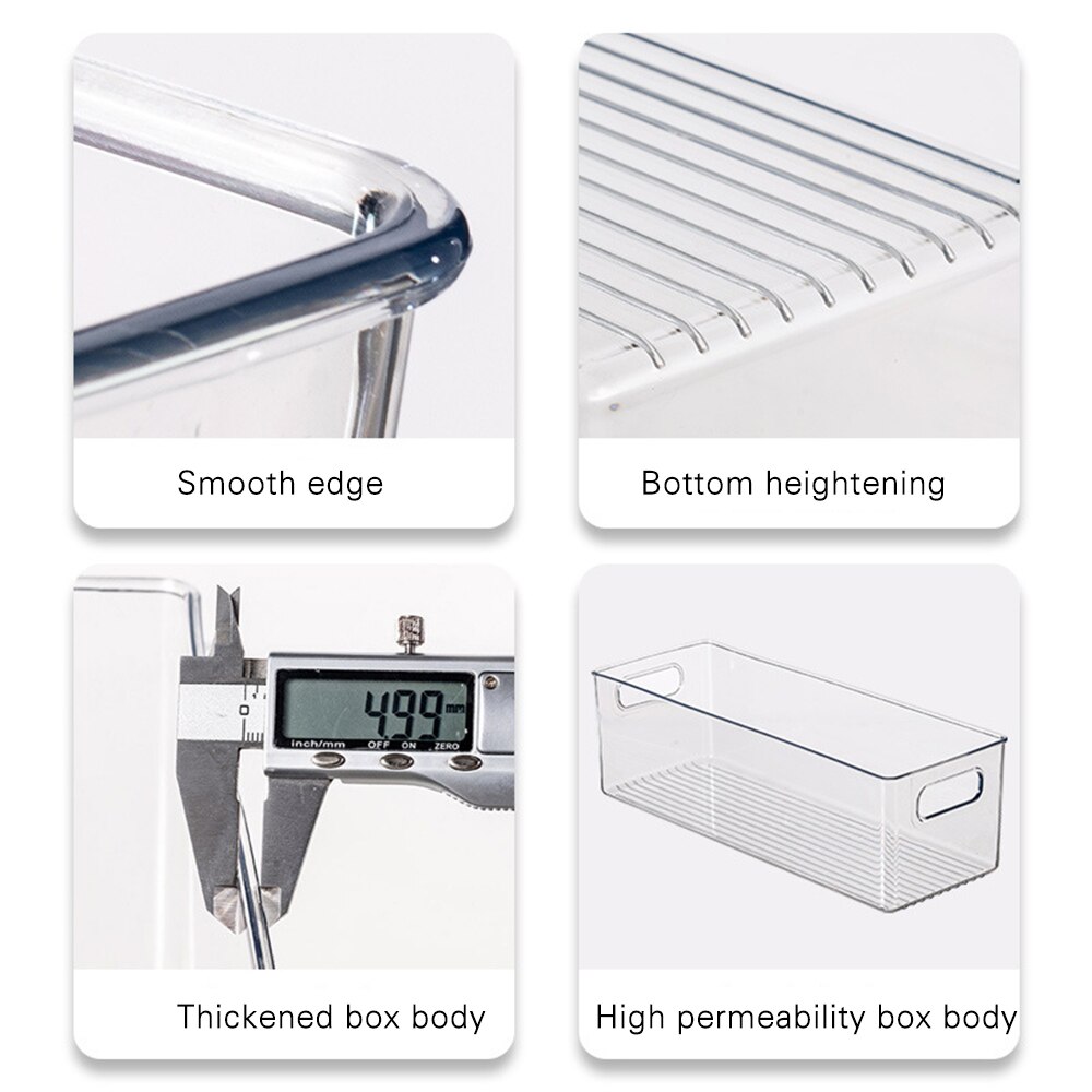 Plastic Pantry Organization Stackable Fridge Organizer Kitchen Organization Organizer Tool Kitchen Storage Accessories